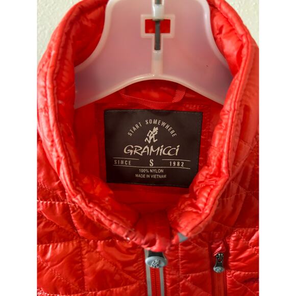 Gramicci Quilted Vest Womens Size Small Red Primaloft - Picture 3 of 5